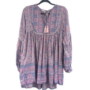 The Fox and the Mermaid Venice Pink Floral Dress. S/M